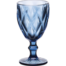 Ποτήρια νερού Cryspo Trio καρέ μπλε